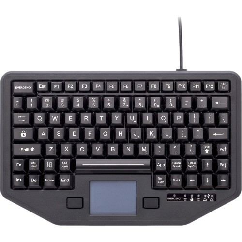 Panasonic IK-88-TP-USB-P Uncategorized Backlit Keyboard With Integrated (ik-88-tp-usb-p) Ik88tpusbp 
