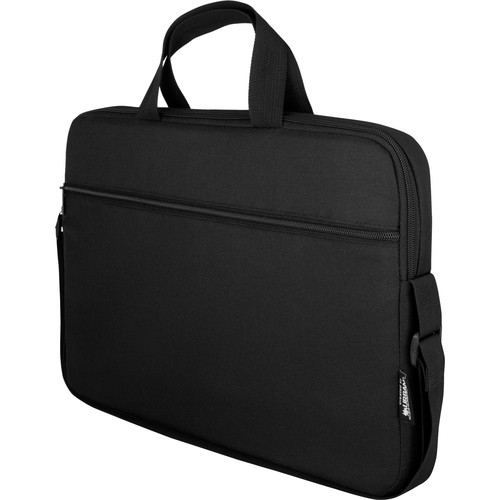 Urban Factory TLS12UF Carrying Cases Urban Factory Nylee Carrying Case For 12" Notebook - Black - Drop Resistant, Water Resistant, Shock  888225015371