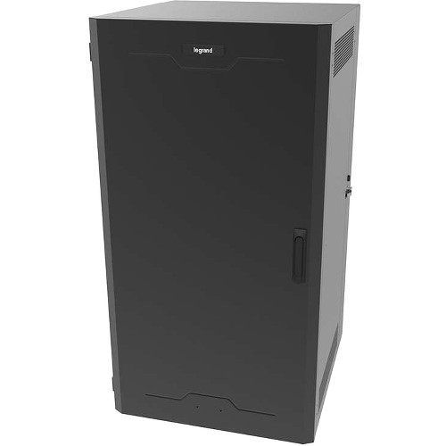 C2g SWM18RUSD-26-26 Rack Equipment C2g 18ru Swing-out Wall-mount Cabinet With Solid Door-black-taa - 18u Rack Height - Wall Mountable - Swm18rusd2626 662875015642