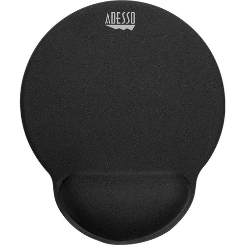 Adesso TRUFORMP200 Wrist/Mouse Pads Adesso Memory Foam Mouse Pad With Wrist Rest - 0.90" X 9.70" X 7.70" Dimension - Black - Memory Foam 818239998438
