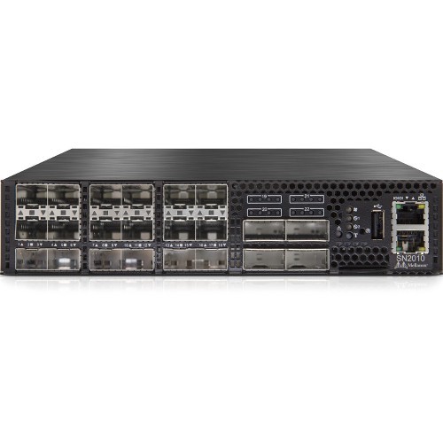Mellanox MSN2010-CB2FC Switches & Bridges Mellanox Sn2010 Ethernet Switch For Hyperconverged Infrastructures - Manageable - 3 Layer Supported  Msn2010cb2fc 7290108483925