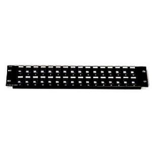 C2g 03857 Patch Panels Blank Keystone Patchpanel 12-port- Cutouts Accept Virtually All Snap-in Jacks; A (03857) 818285204095