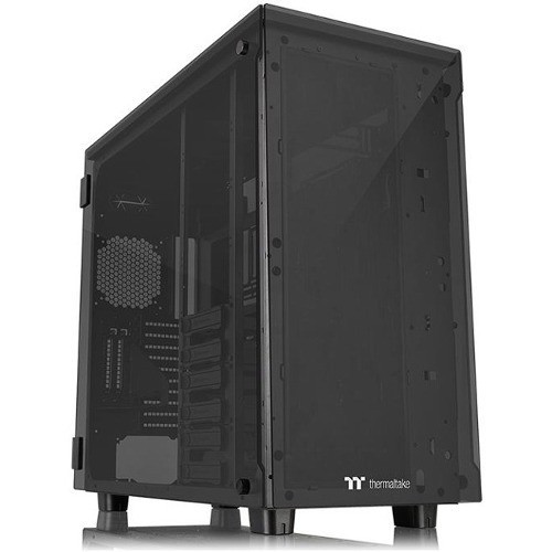 Thermaltake CA-1I9-00F1WN-00 Computer Cases Thermaltake View 91 Tempered Glass Rgb Edition Super Tower Chassis - Super Tower - Black - Tempered  Ca1i900f1wn00 841163000823