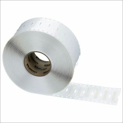 Panduit H200X034H1T-B Labels Panduit Wire And Cable Label - 11/32" Height X 2" Width X 3/16" Diameter - Roll - Thermal Transfer - W H200x034h1tb 074983525614