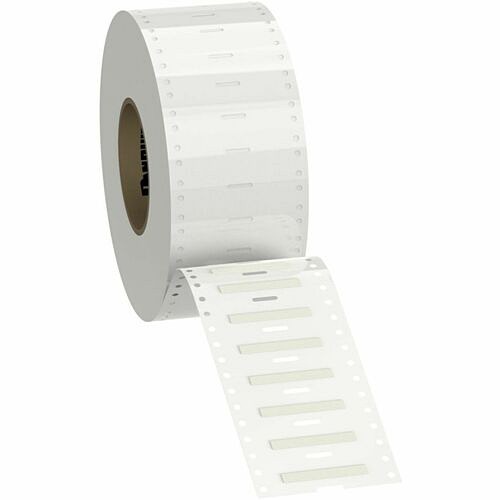 Panduit H200X025H1T-B Labels Panduit Heatshrink, Po, White, Mil Grade, 2500 Lbls, Tt, 0.25"x2" - 1/4" Height X 2" Width - Roll -  H200x025h1tb 