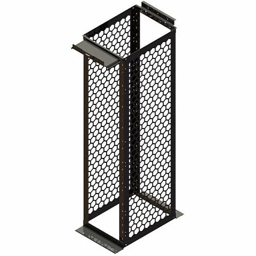 C2g MM20830-B Rack Equipment Ortronics Mm20 Channel Rack, 30" Deep, 8 Ft, 51 Ru, Tapped, Black - For Network Equipment - 51u Rack Mm20830b 662875214946