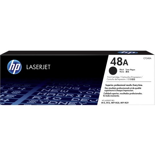 Hp CF248A Toners & Ink Cartridges 48a Black Original Laserjet Toner Cartridge 190781977926