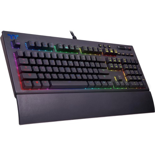 Thermaltake KB-TPX-BLBRUS-01 Keyboards & Keypads Thermaltake Premium X1 Rgb Cherry Mx Blue Keyboard - Cable Connectivity - Usb Interface - German - W Kbtpxblbrus01 841163001066