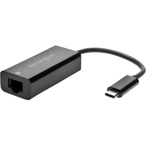 Kensington K33475WW Network Cards Kensington Ca1100e Usb-c To Ethernet Adapter - Usb Type C - 128 Mb/s Data Transfer Rate - 1 Port(s)  085896334750