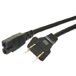 C2g 27399 Power Cords C2g 6ft 18 Awg 2-slot Polarized Power Cord (nema 1-15p To Iec320c7) - 6ft (27399) 317214884617