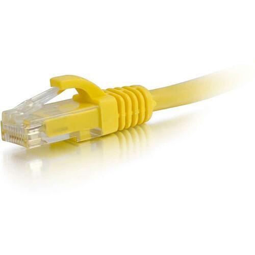 C2g 15210 Cables C2g 14 Ft Cat5e Snagless Utp Unshielded Network Patch Cable - Yellow - 14 Ft Category 5e Network Cab 757120152101