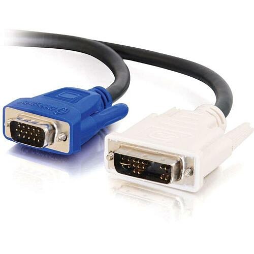 C2g 26955 Cables C2g 9.8ft Dvi-a To Hd15 Vga Video Adapter Cable - M/m - 9.84 Ft Video Cable - First End: 1 X 17-pin  757120269557