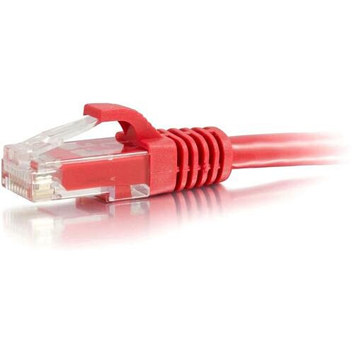 C2g 27180 Cables C2g 1ft Cat6 Snagless Unshielded (utp) Ethernet Network Patch Cable - Red - 1 Ft Category 6 Network  757120271802