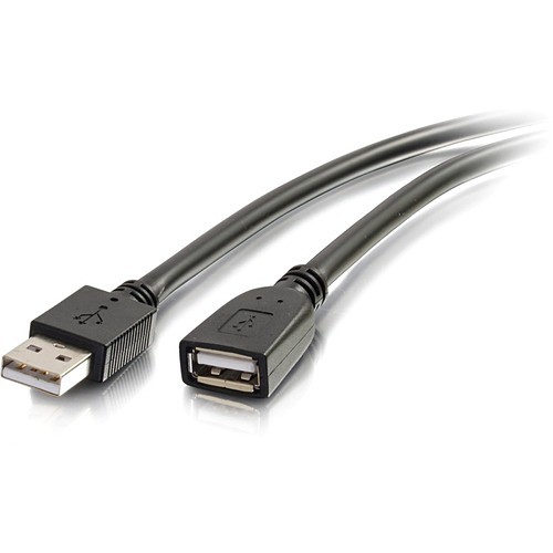 C2g 39010 Cables C2g 16ft Usb Active Extension Cable - Usb A To Usb A Extension Cable - Usb 2.0 - Plenum, Cmp-rated - 757120390107