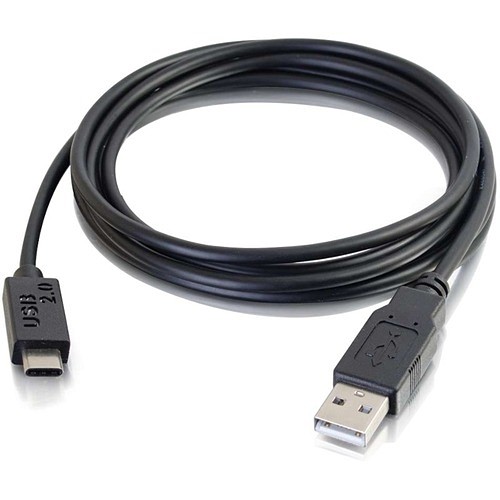 C2g 28870 Cables C2g 3ft (0.9m) Usb 2.0 Usb-c To Usb-a Cable M/m - Black - 3 Ft Usb/usb-c Data Transfer Cable For Sma 757120288701
