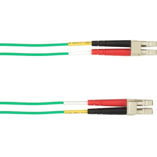 Black Box FOCMRSM-010M-LCLC-GN Cables Black Box Fiber Optic Duplex Patch Network Cable - 32.80 Ft Fiber Optic Network Cable For Network De Focmrsm010mlclcgn 822088095699