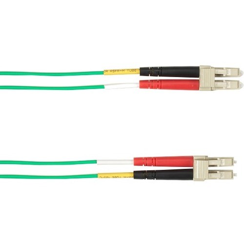 Black Box FOCMRSM-001M-LCLC-GN Cables Black Box Fiber Optic Duplex Patch Network Cable - 3.20 Ft Fiber Optic Network Cable For Network Dev Focmrsm001mlclcgn 822088148739