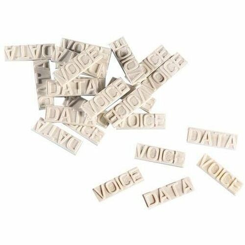 C2g KSICON-44 Labels Ortronics Voice/data Icon (2-sided) For Keystone Jacks And Patch Panels - 5/32" Height X 15/32" Widt Ksicon44 662875534518