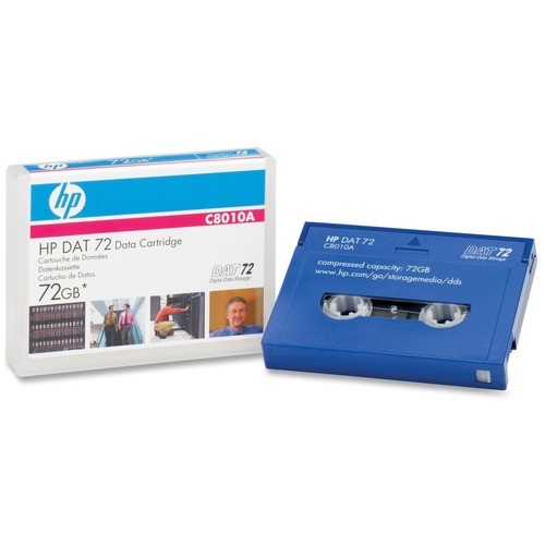 Hp C8010A Tape Media Hpe Sourcing Dat 72 Tape Cartridge - Dat 72 - 36 Gb (native) / 72 Gb (compressed) - 557.74 Ft Tape L 