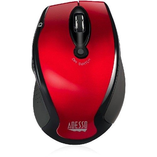 Adesso IMOUSEM20R Pointing Devices (Mice) Adesso Imouse M20r - Wireless Ergonomic Optical Mouse - Optical - Wireless - Radio Frequency - 2.40  783750009317