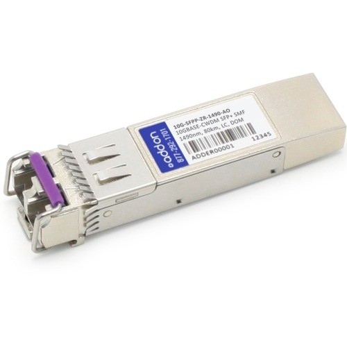 Addon 10G-SFPP-ZR-1490-AO Switch Modules Sfp+ Module 10gsfppzr1490ao 821455826386