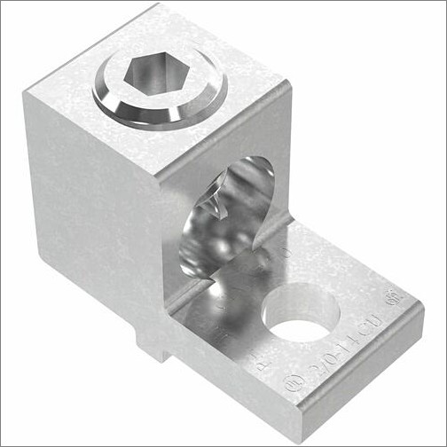 Panduit CLMAR2/0-14-Q Shelf Mounting & Ground Kits Panduit Pan-lug Clmar2/0-14-q Mech. Lug, Anti-rotational, Tin Plt Copper, Pk25 - 1.2"length X 0.6" W Clmar2014q 074983402205