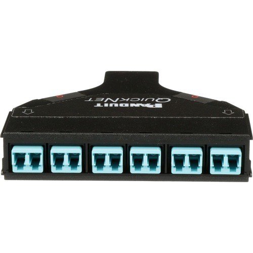 Panduit FQSA-12-10AS Connector Adapters Quicknet Sfq Mpo-lc Cassette, Om4+, 12 Fiber, Method A Fqsa1210as 074983960538