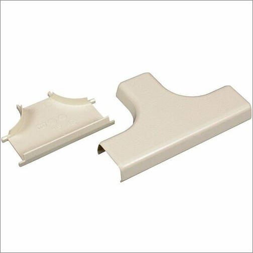 Middle Atlantic 415 Cable Management Wiremold 400 Tee Fitting In Ivory - Tee Fitting - Ivory - Taa Compliant (415) 786776051933