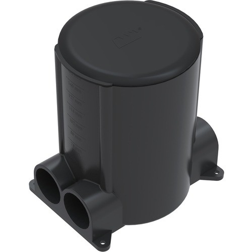 Middle Atlantic 881 Cable Management Wiremold Rachet-pro Series Round Nonmetallic Floor Box - Conduit Box - Black - Polyvinyl Chloride (p 997966394673