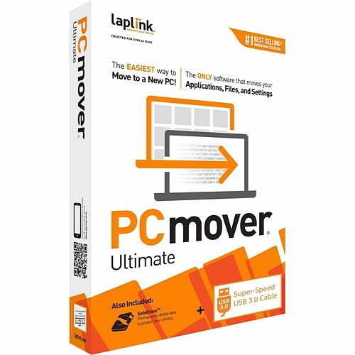 Laplink PAFGPCMP0B000PURTPEN Software Licensing Pcmover Ultimate 11 1x Wusb 3.0cabl - The Easiest Way To Move To A New Pc (pafgpcmp0b000purtpen) 048296309346