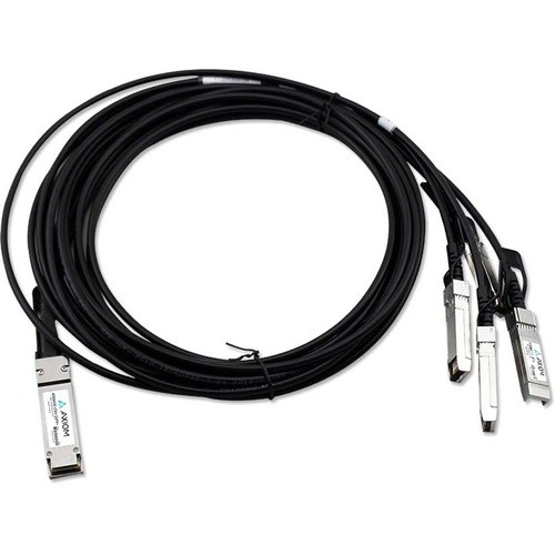 Axiom Memory 470-ABXO-AX Cables Axiom 40gbase-cr4 Qsfp+ To 4 10gbase-cu Sfp+ Passive Dac Dell Compatible 2m - 6.56 Ft Qsfp+/sfp+ Dat 470abxoax 841280160776