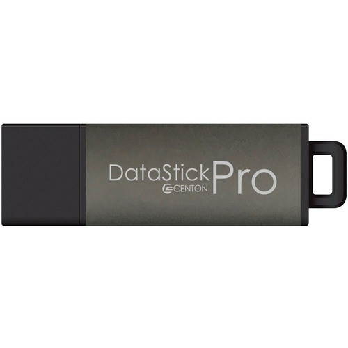 Centon Electronics S1-U3P31-64G Flash Drives Centon 64 Gb Datastick Pro Usb 3.0 Flash Drive - 64 Gb - Usb 3.0 - Metallic Charcoal - 5 Year Warran S1u3p3164g 731969709108