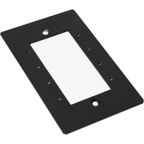 Middle Atlantic LBP-MAAP Faceplates & Mounting Boxes Wiremold Lab Bench Maap Plate - 1-gang - Black - Steel (lbp-maap) Lbpmaap 786776182859