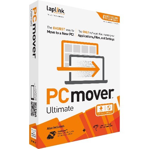 Laplink PAFGPCMP0B000PGRTPEN Softwares Pcmover V.11.0 Ultimate With Ethernet Cable 048296309476