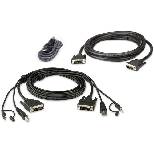 Aten 2L7D02UDX3 Cables Aten 2l-7d02udx3 1.8m Usb Dvi-d Dual Link Dual Display Secure Kvm Cable Kit - 5.91 Ft Kvm Cable For  672792009068