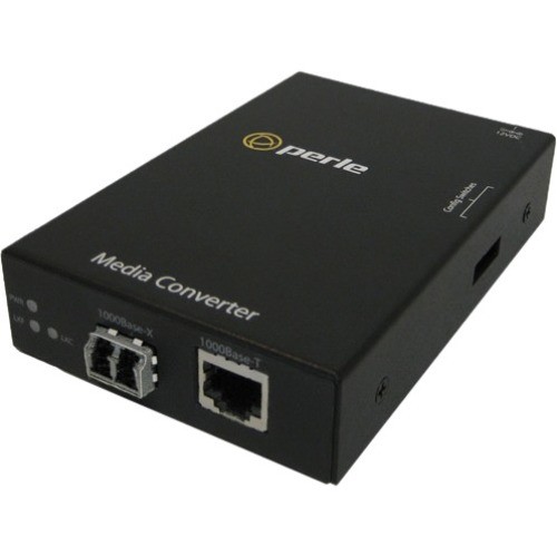Perle Systems 05050012 Transceivers/Media Converters Perle S-1000-m2lc05 - Gigabit Ethernet Stand-alone Media Converter - 1 X Network (rj-45) - 2 X Lc Po 734660500128