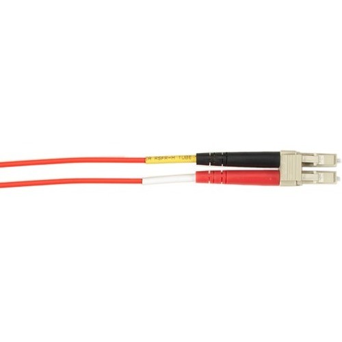 Black Box FOCMP62-004M-LCLC-RD Cables Black Box Fiber Optic Duplex Patch Network Cable - 13.10 Ft Fiber Optic Network Cable For Network De Focmp62004mlclcrd 822088138686