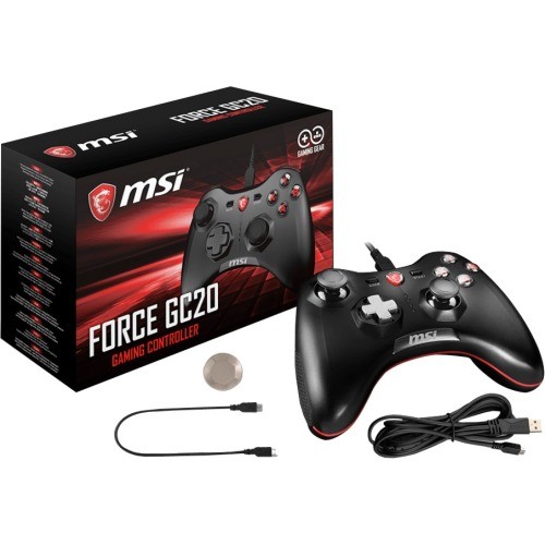 Msi FORCE GC20 Controllers (Gaming) Msi Force Gc20 Gaming Controller - Cable - Usb - Pc, Smartphone, Android, Playstation 3 - 6.56 Ft Ca Forcegc20 824142151389