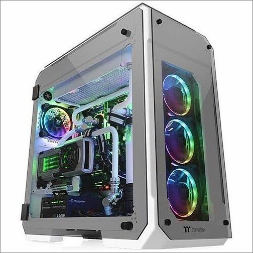 Thermaltake CA-1I7-00F6WN-00 Computer Cases View 71 Snow 4-sided Tg E-atx Full Tower (ca-1i7-00f6wn-00) Ca1i700f6wn00 841163002735