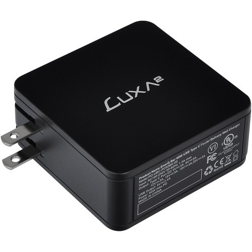 Thermaltake PO-UBC-PC60BK-00 Power Adapters Luxa2 Energ Bar 60w Usb-c Pd Charger - 60 W Output Power - 120 V Ac, 230 V Ac Input Voltage - 5 V Dc Poubcpc60bk00 841163002803