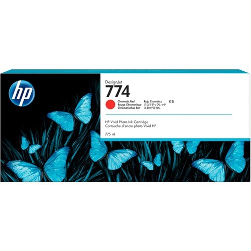 Hp P2W02A Toners & Ink Cartridges 774 Chromatic Red Ink Cartridge 192018596962