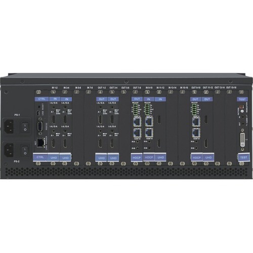 Kramer Electronics 28-70001430 VGA Switchboxes Kramer 2x2 To 16x16 Modular 4k60 4:2:0 Multi-format Managed Digital Matrix Switcher - 4096 X 2160 -  2870001430 7291063085995
