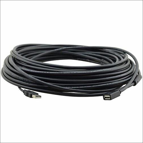 Kramer Electronics 96-0211035 Cables Kramer Usb Active Extender Cable - 35 Ft Usb Data Transfer Cable For Keyboard/mouse, Webcam, Printer 960211035 7291063074005