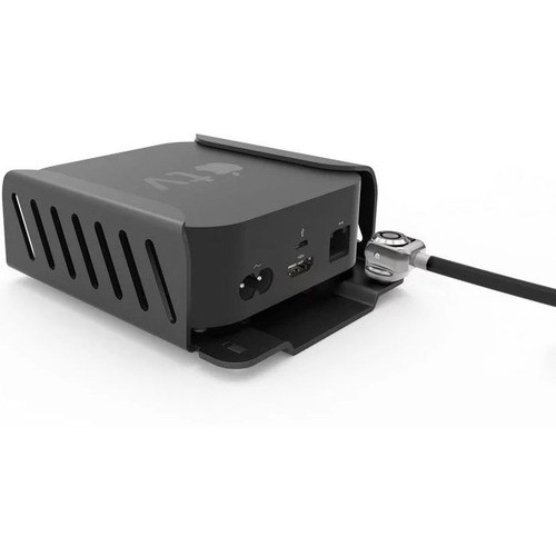 Maclocks ATVEN35CL Mounting Kits Compulocks Apple Tv Security Mount (4th, 4k 1-2nd Gen) (2018-2021) With Cable Lock Black - Easy To I 819472020245