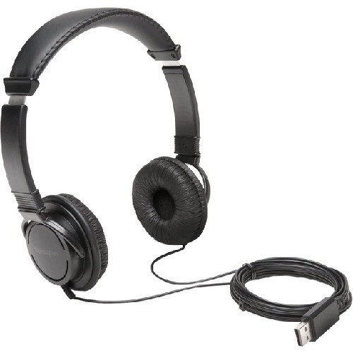 Kensington K97600WW Headphones/Earphones Kensington Classic Usb-a Headphone - Stereo - Usb Type A - Wired - Over-the-head - Binaural - Circum 085896976004