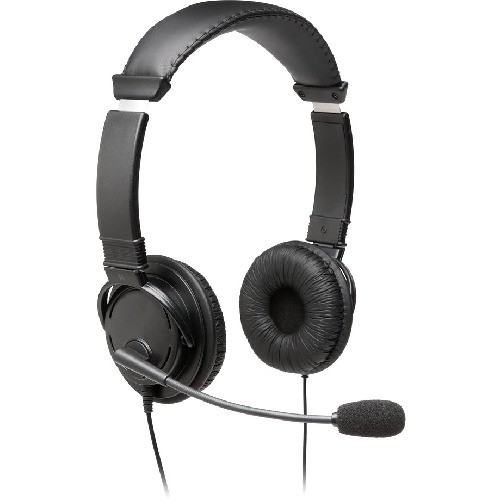 Kensington K97603WW Headsets/Earsets Kensington Hi-fi Headphones With Microphone - Stereo - Wired - Over-the-head - Binaural - Circumaura 085896976035