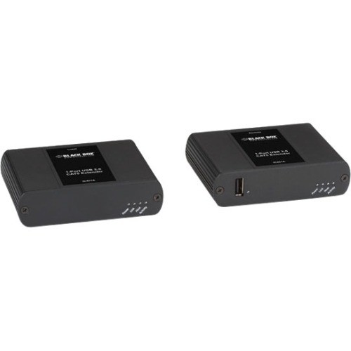Black Box IC401A-R2 Cable Extenders Black Box Usb 2.0 Extender - Catx, 1-port - 1 X Network (rj-45) - 1 X Usb - 328.08 Ft Extended Range Ic401ar2 822088124979