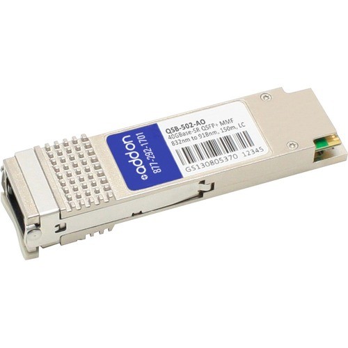 Addon QSB-502-AO Switch Modules Addon Gigamon Systemsandreg; Qsb-502 Compatible Taa 40gbase-sr Qsfp+ Transceiver (mmf, 832nm To 918nm, Qsb502ao 821455813065
