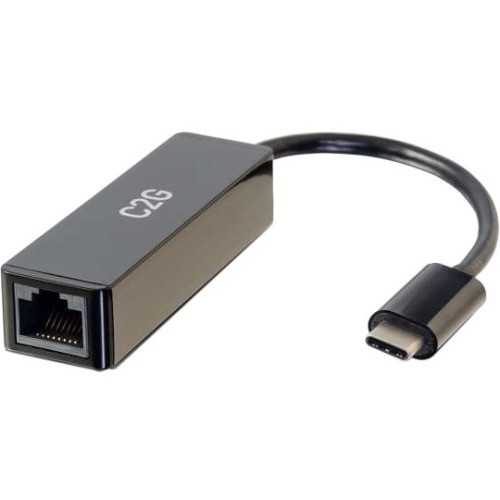 C2g 29826 Network Cards C2g Usb C To Gigbit Ethernet Adapter - Usb 3.0 Type C - 1 Port(s) - 1 - Twisted Pair (29826) 757120298267