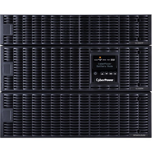 CyberPower OL10KRT UPS Commercial Cyberpower Ol10krt Smart App Online Ups Systems - 10000va/10000w, 200 - 240 Vac, Hardwire, 6u, Rack  649532620234